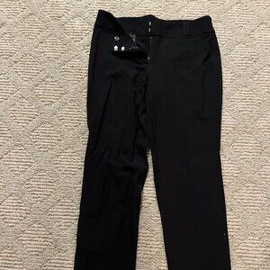 Ann Klein Black Size 2 Straight leg dress pants